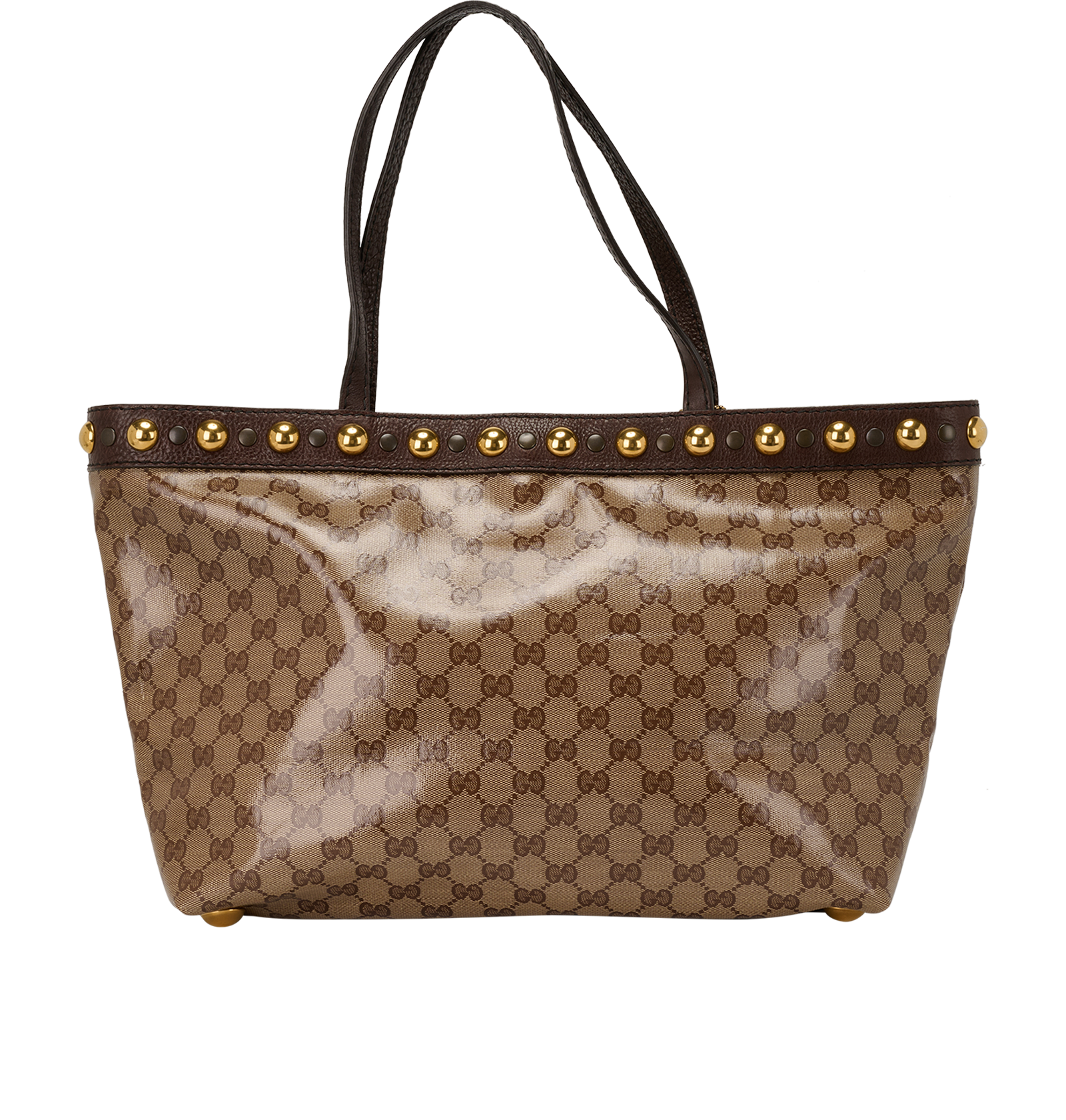 Babouska Hysteria Tote, &pound;375, Handbags, Brown, Canvas, Back view